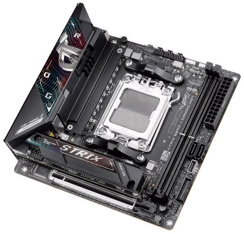 Montaje ASUS ROG STRIX B850-I GAMING WIFI El Casar Guadalajara Informático El Casar - Montaje ASUS ROG STRIX B850-I GAMING WIFI El Casar Guadalajara
